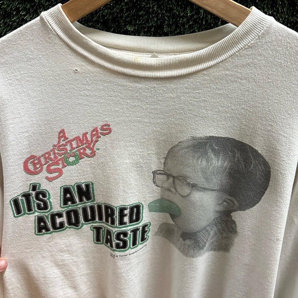 Vintage A Christmas Story Long Sleeve T-shirt Large - Picture 4 of 6